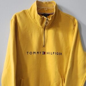 Tommy Hilfiger Mens Mustard Cotton Blend Garment